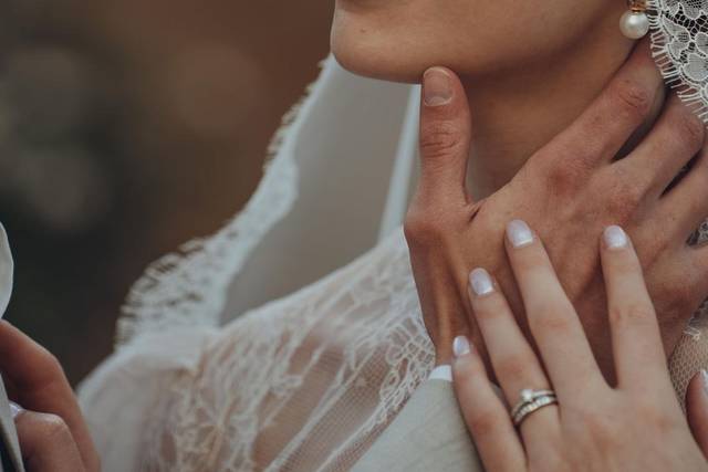 Look de mariée plus intense