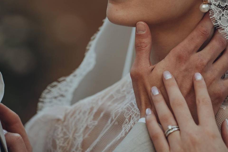 Look de mariée plus intense