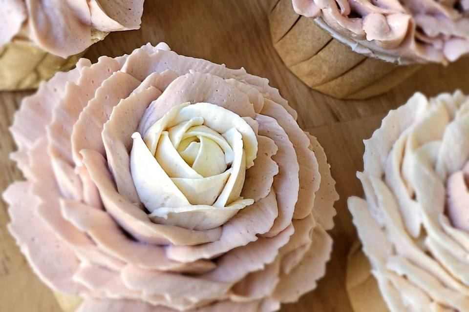 Cupcakes floraux