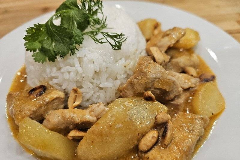 Poulet curry massaman