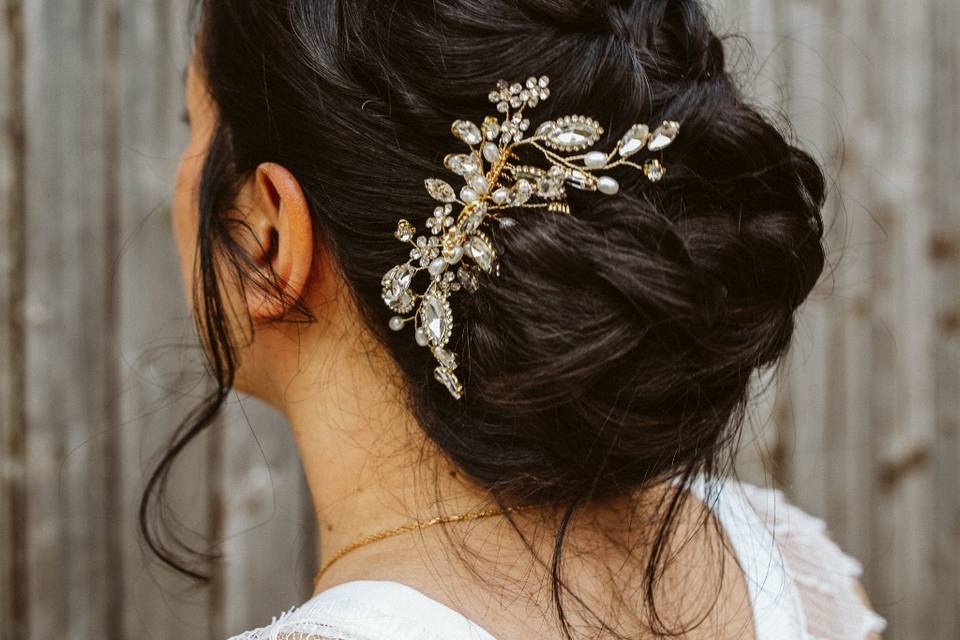 Chignon de mariée