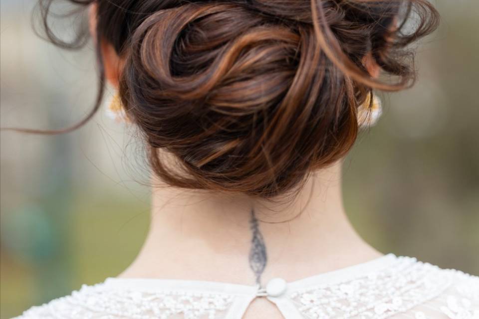 Chignon de mariée