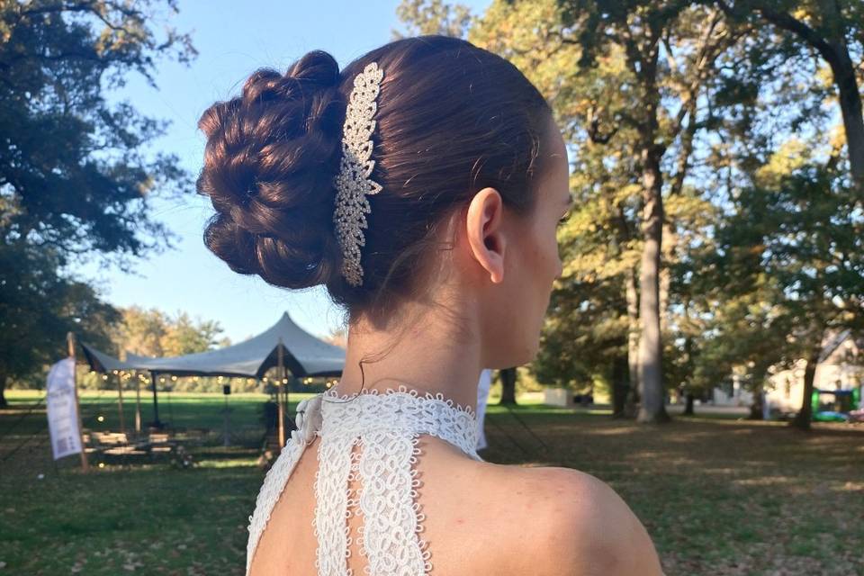 Chignon de mariée