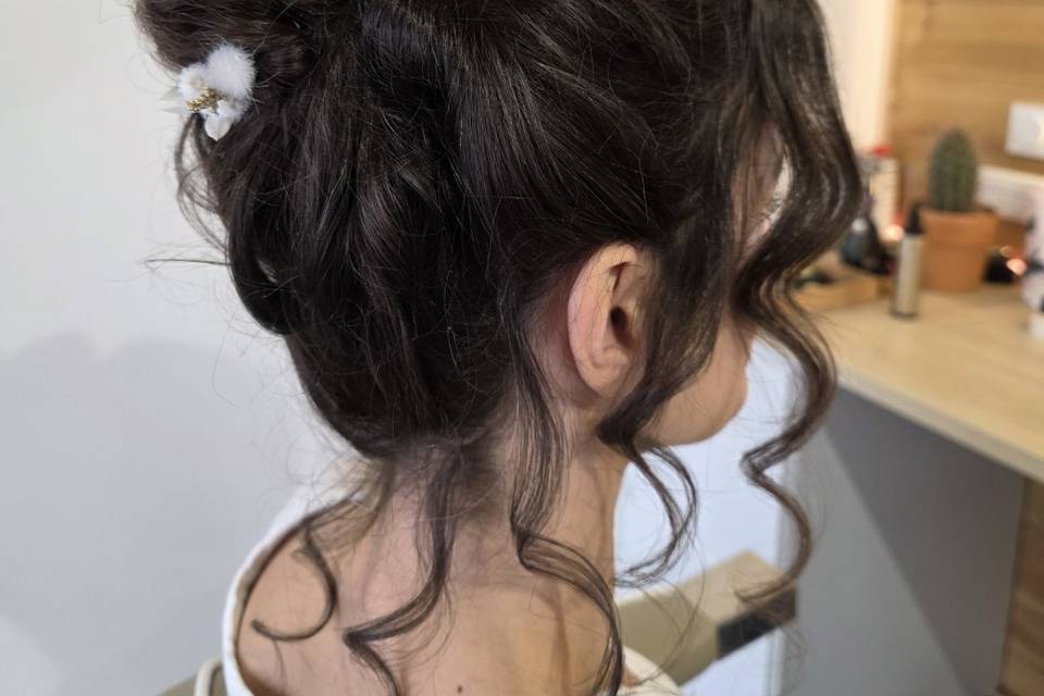 Chignon haut