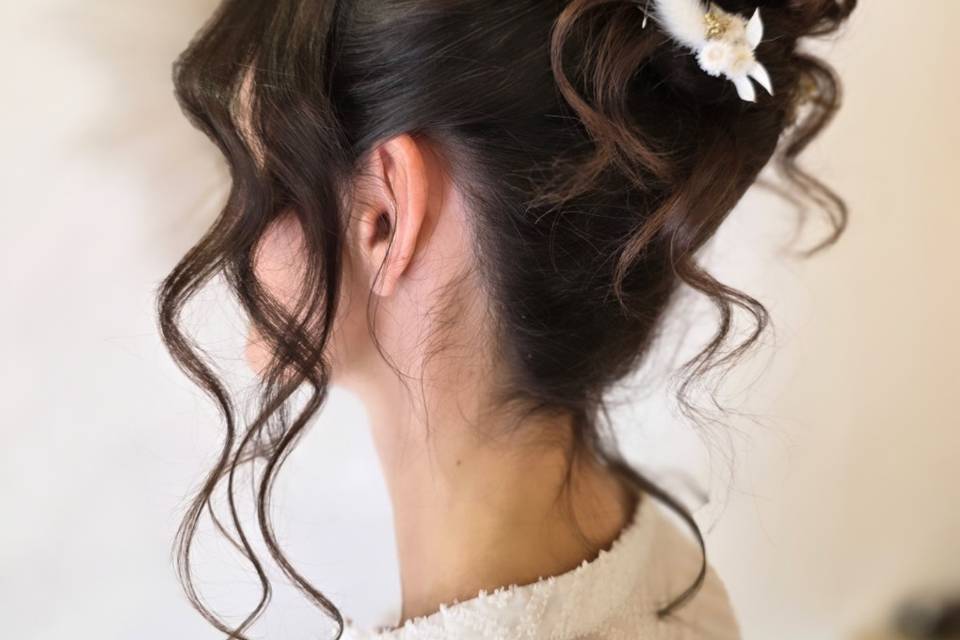 Chignon haut