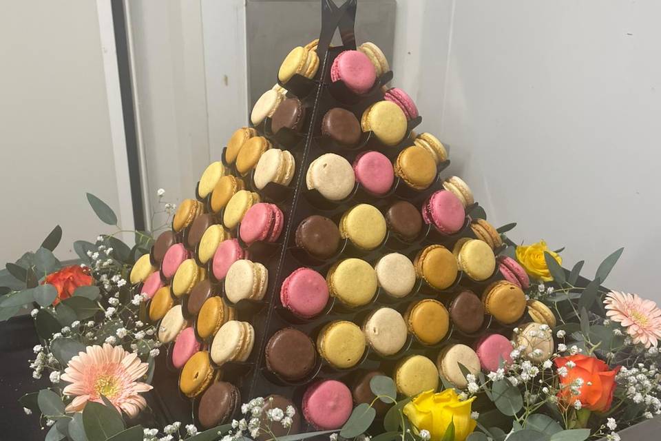 Pyramide macarons