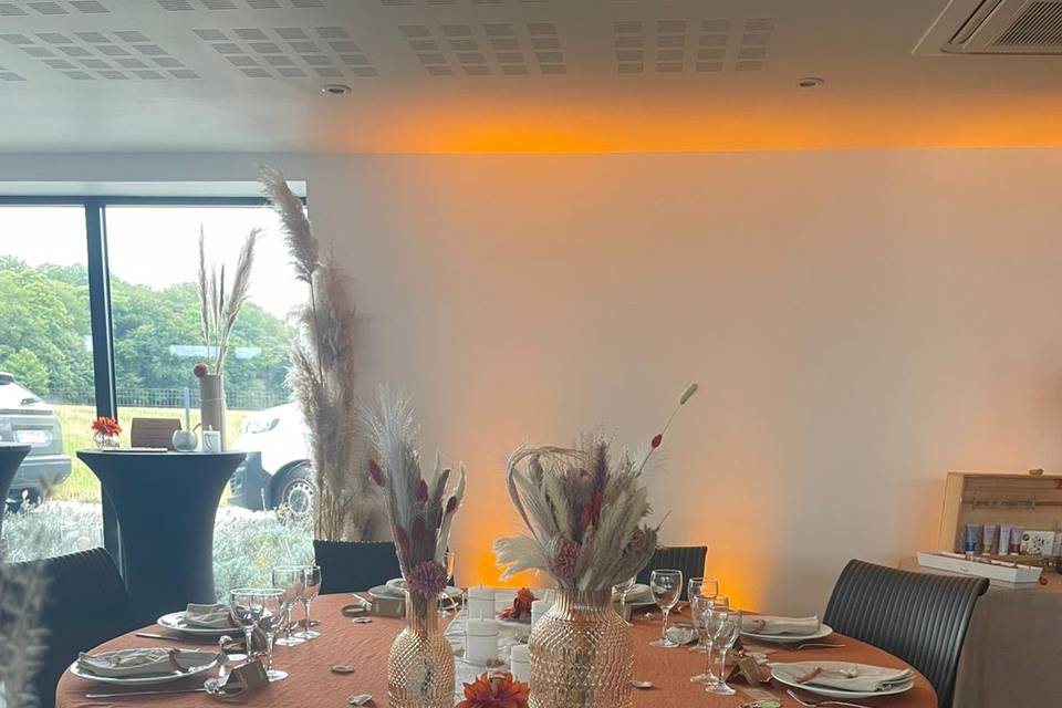 Table des mariés
