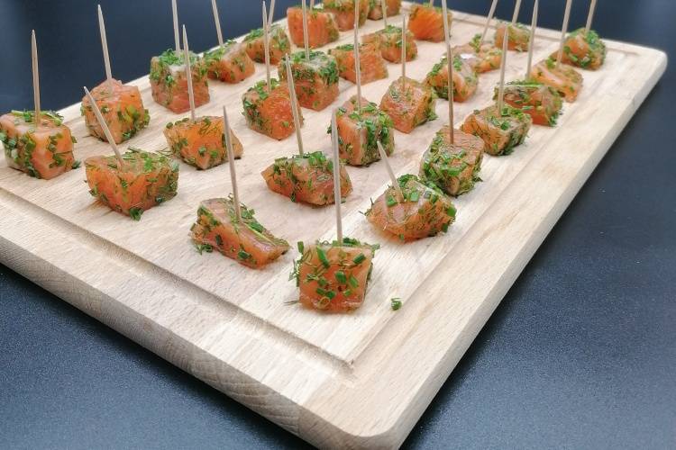 Saumon gravlax