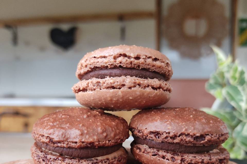 Macarons chocolat