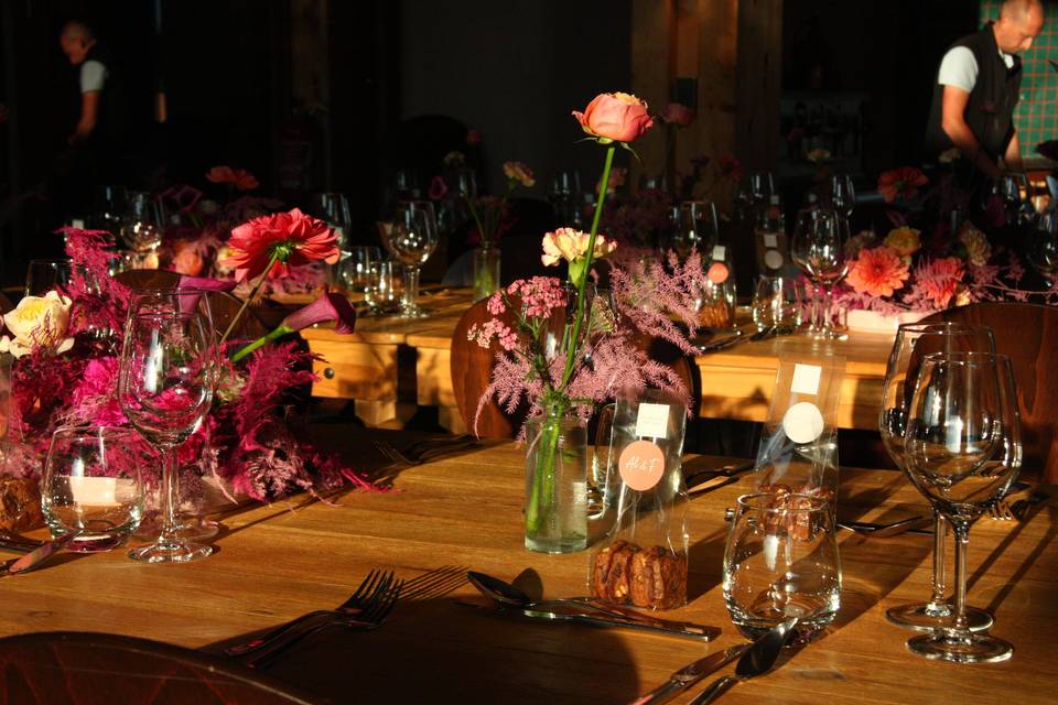 Mise en place mariage