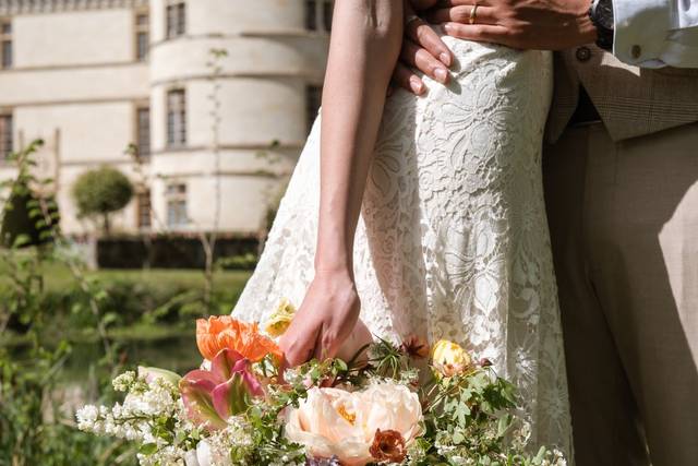 Le beau bouquet panier