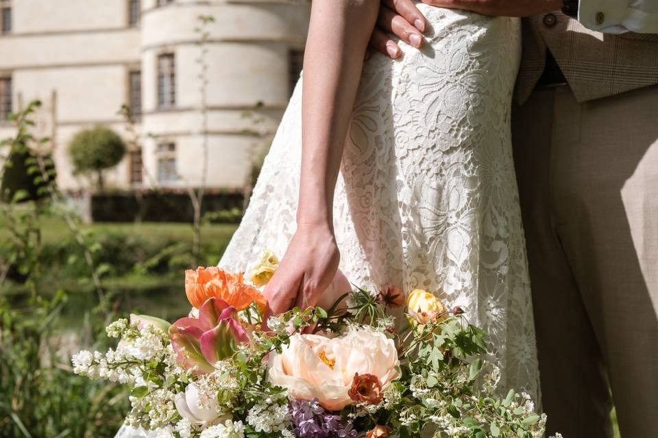 Le beau bouquet panier