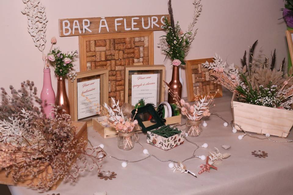 Bar à fleurs