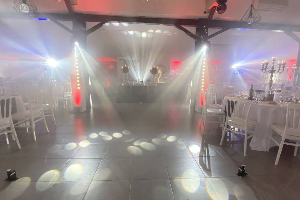 Mariage avec Mise en lumière