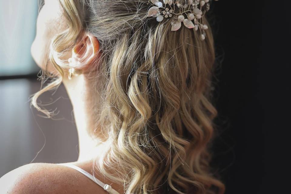 Coiffure de la mariée