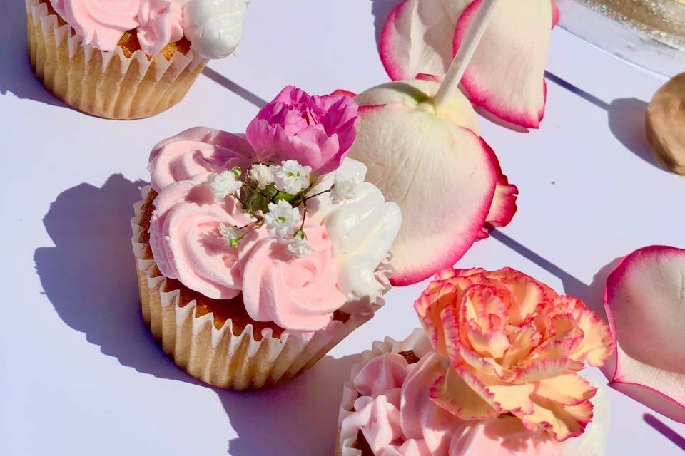 Cupcake flower