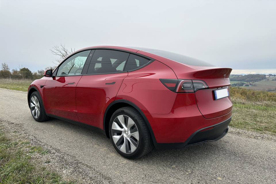 Model Y rouge ceramique