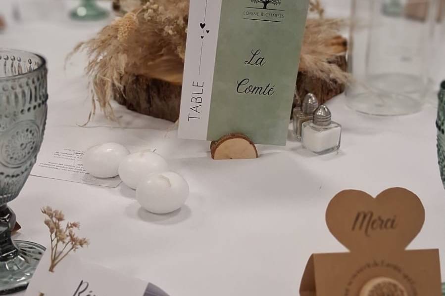 Décoration table