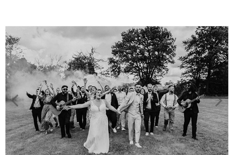 Flashmob mariage juillet 2024