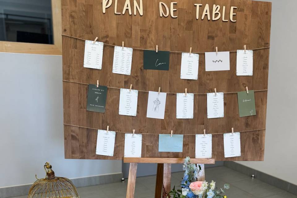 Plan de table
