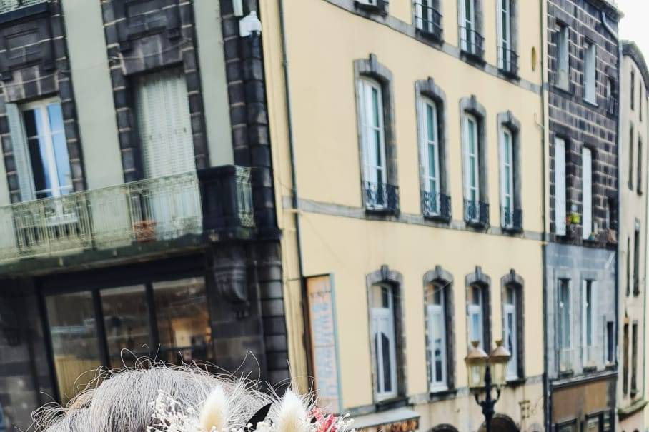 Accessoire cheveux et bouquet