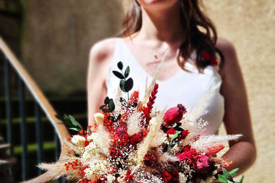 Bouquet terracota