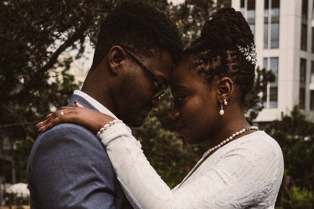 Photo du marié et de la mariée