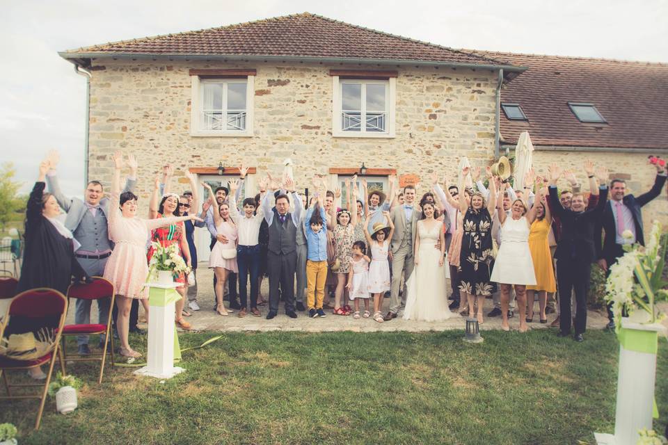 Photo de groupe des invités