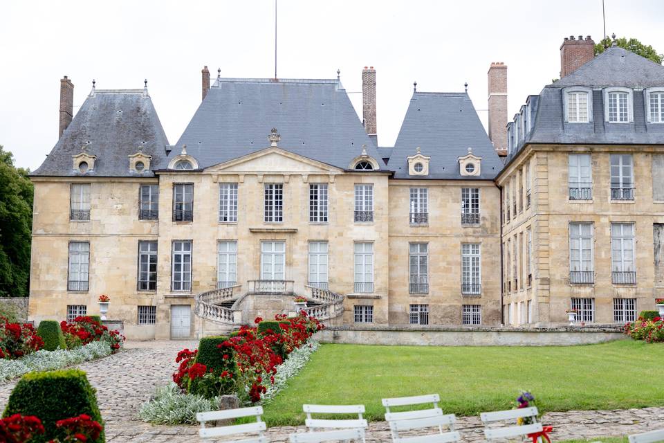 Château avec douves - lieu de réception