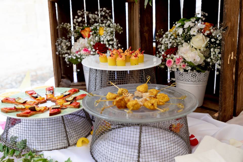 Table de desserts pour mariage