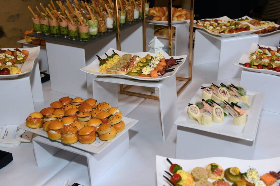 Buffet cocktail de mariage