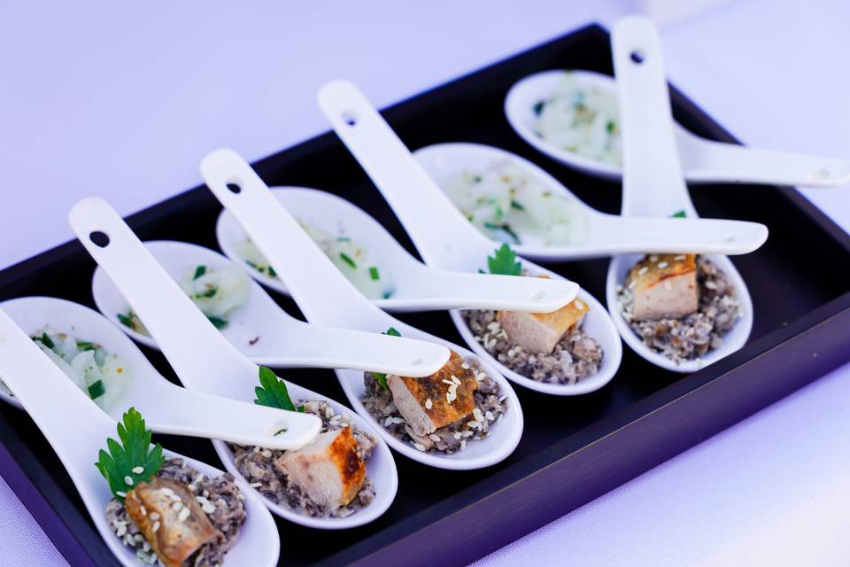 Mise en bouche - traiteur de mariage