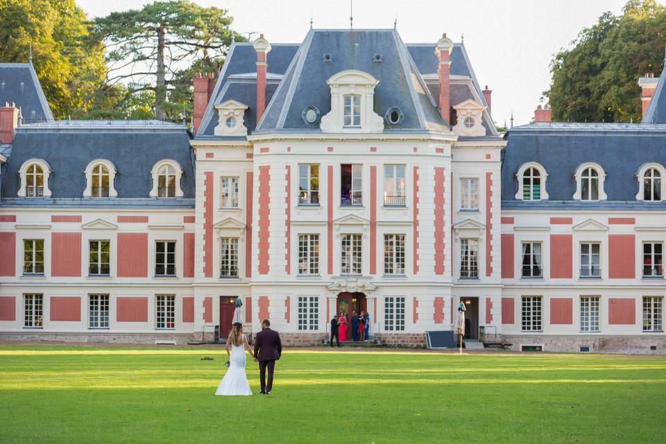 Château rose - lieu de réception