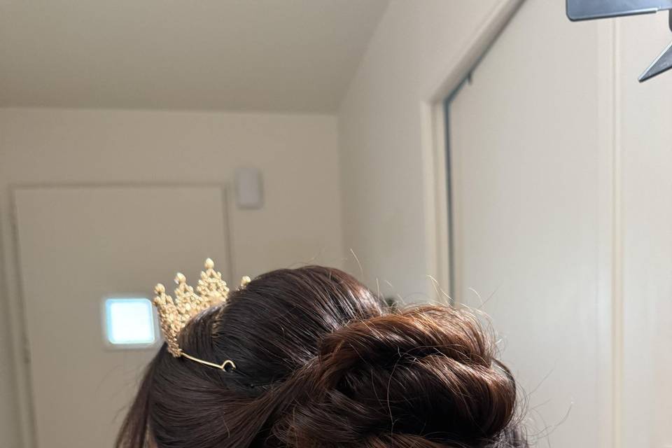 Chignon mariée