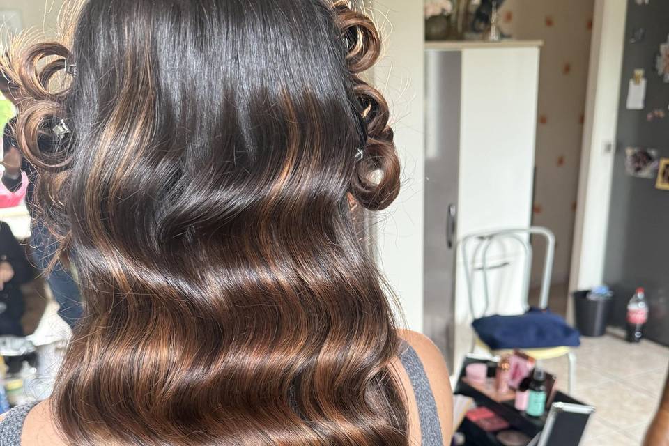Wavy hair