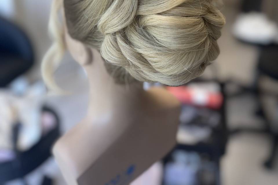 Chignon torsadé