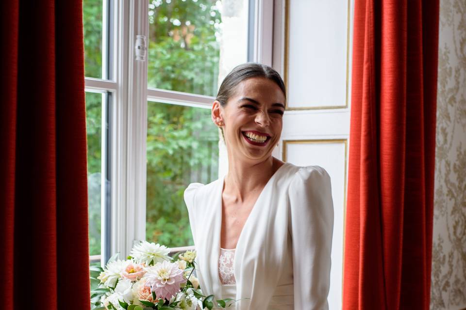 Bouquet de fleur de la mariée