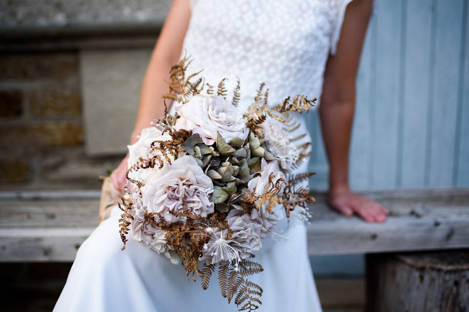 Bouquet de fleur de la mariée