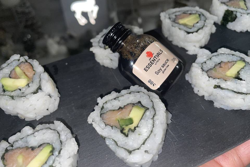 Sushi saumon