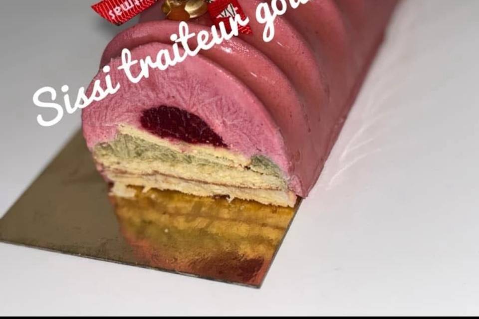 Pistache framboise