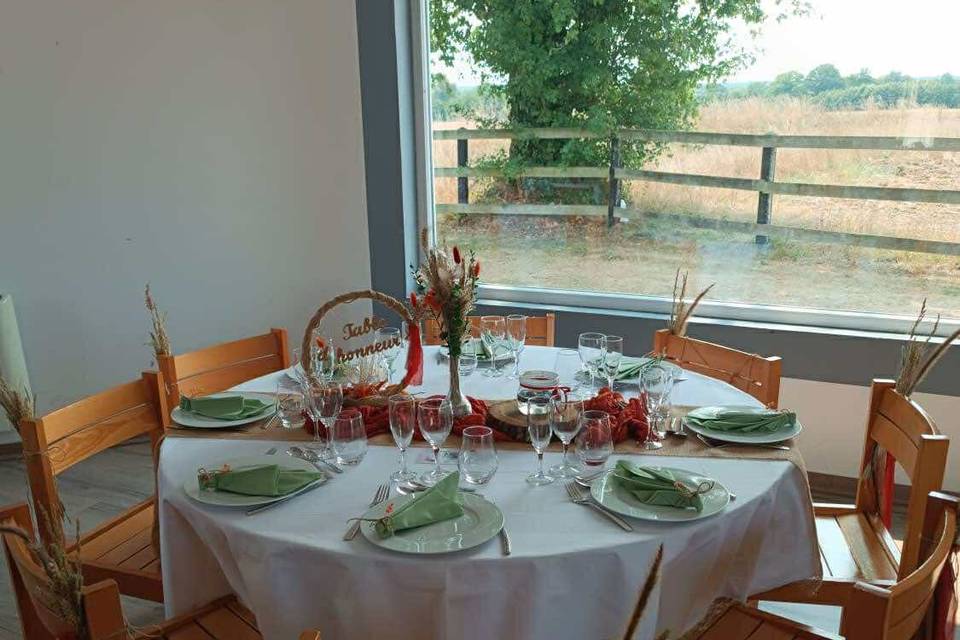 THEME TERRACOTA ET VERT D EAU