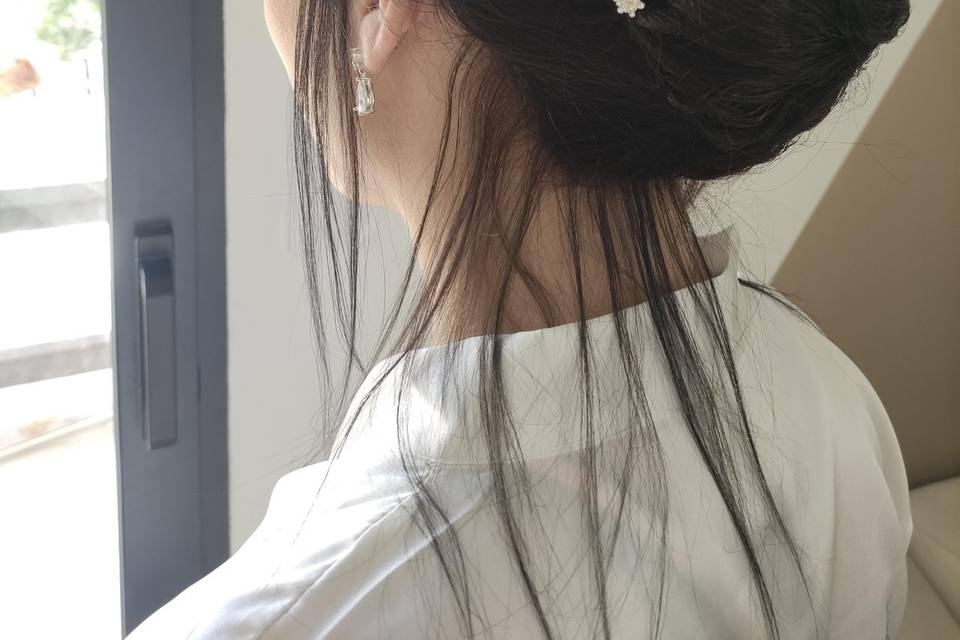 Chignon mariée