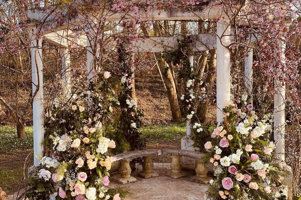 Tonnelle jardin