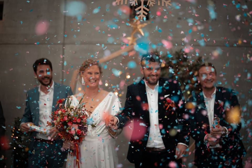 Just married