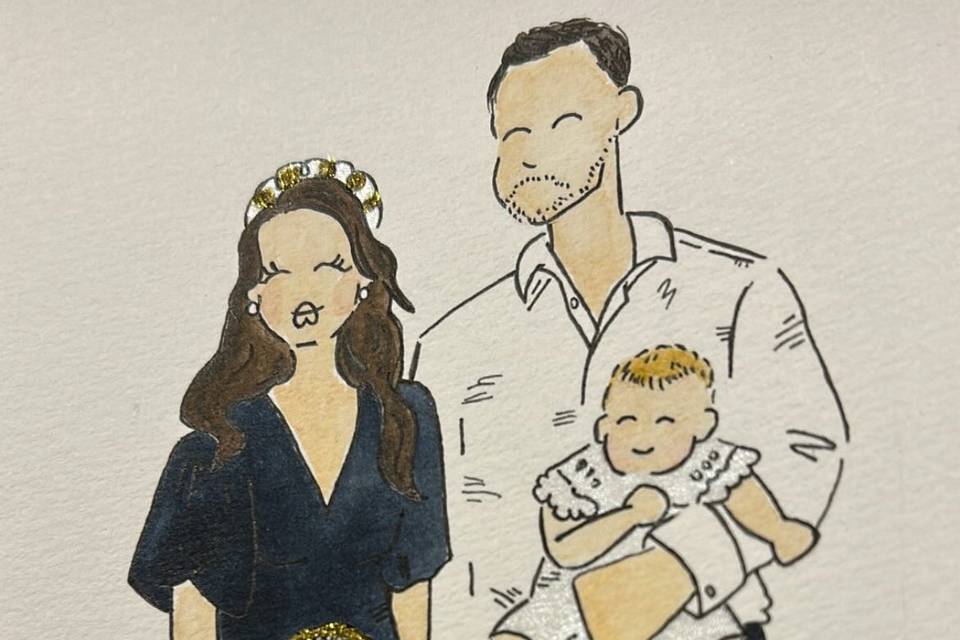 Illustration live mariage