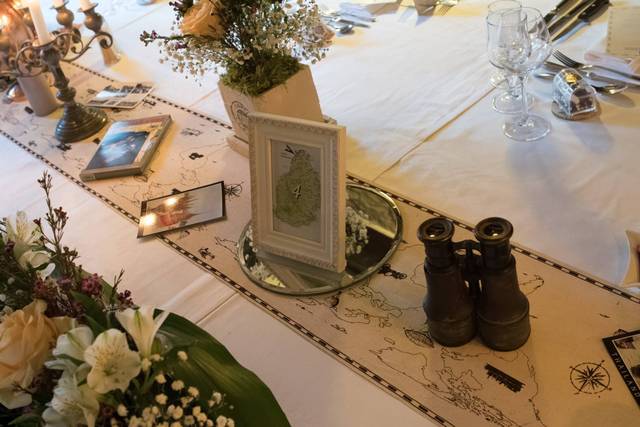 Décoration table Voyage