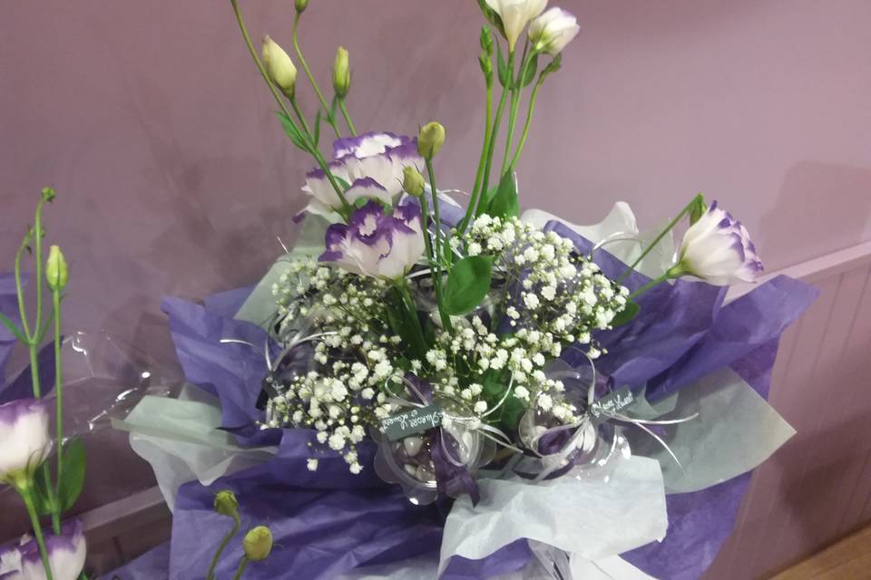 Bouquet de dragées ultraviolet