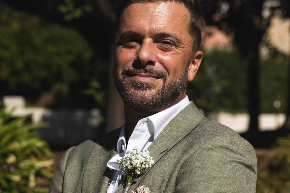 Portrait du marié