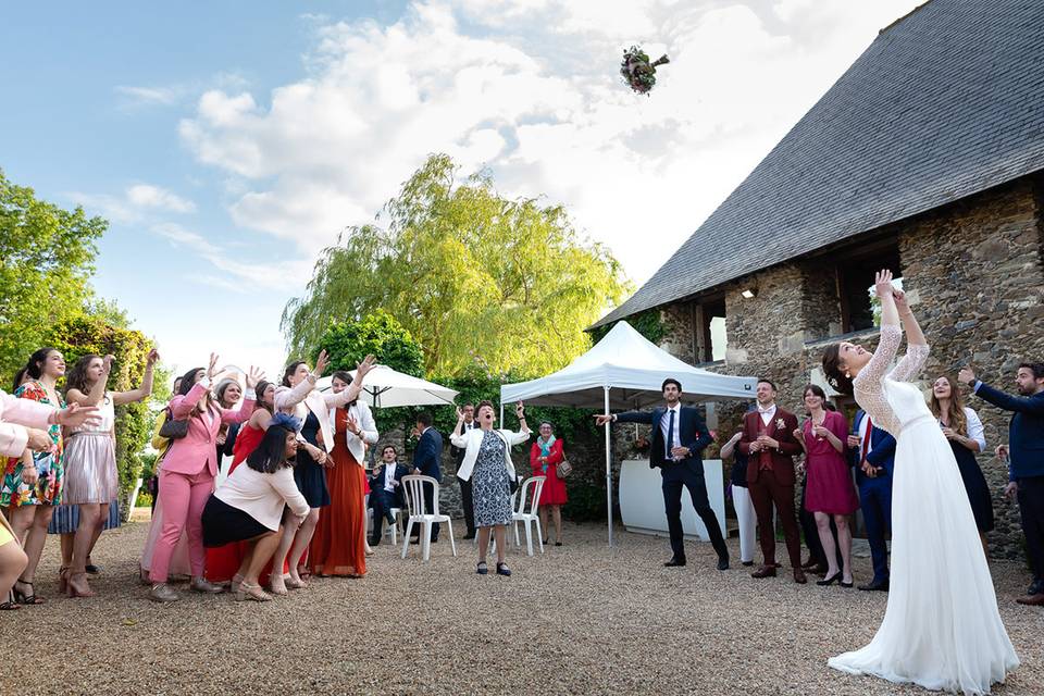 Lancer de bouquet