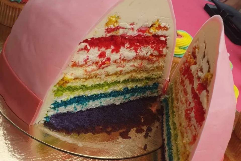 Rainbow cake